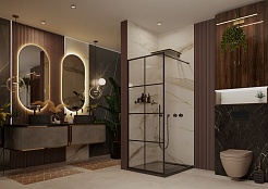 Ambassador Душевая перегородка Walk-In 80 15031242 – фотография-4